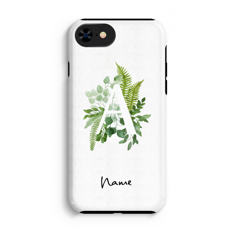 Green Brush: iPhone 8 Tough Case