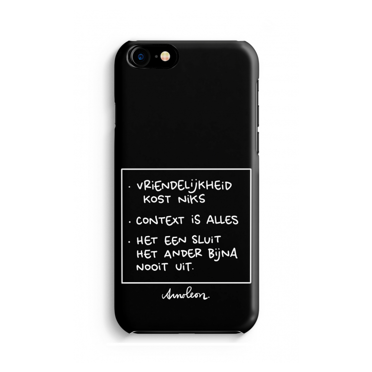 Mijn Motto's: iPhone 8 Volledig Geprint Hoesje