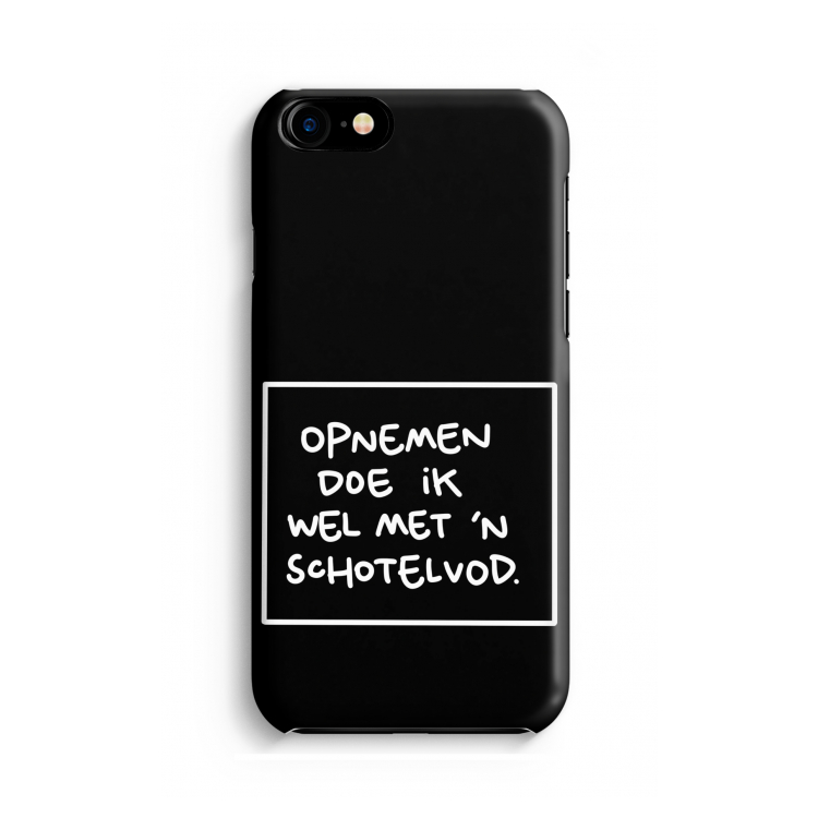 Schotelvod: iPhone 8 Volledig Geprint Hoesje