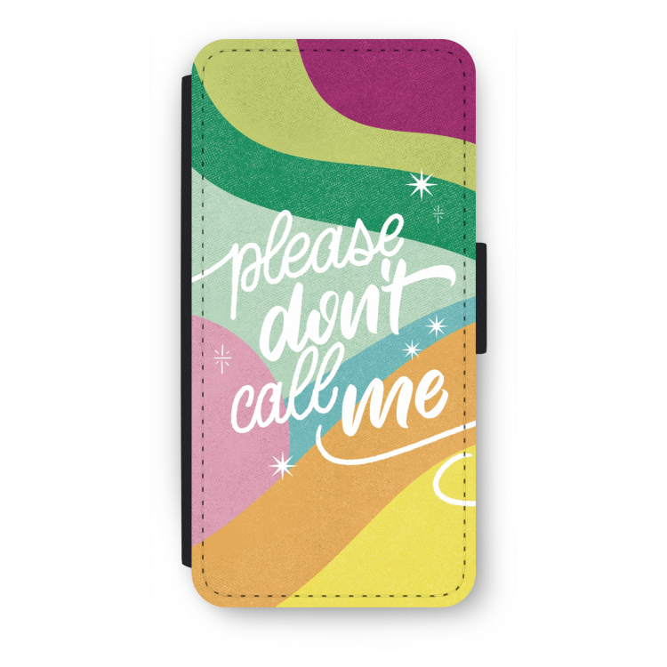 Don't call: iPhone 8 Flip Hoesje
