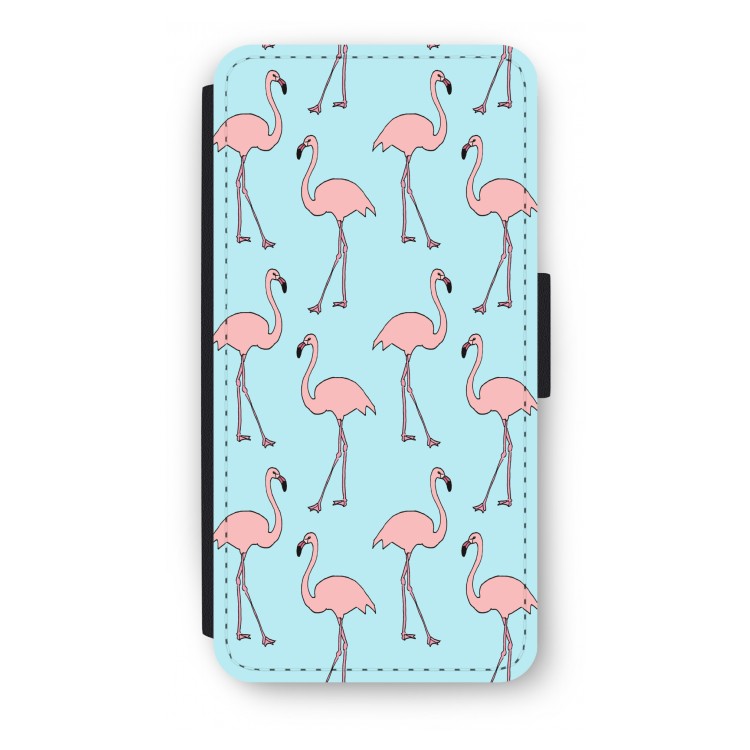 Anything Flamingoes: iPhone 8 Plus Flip Hoesje