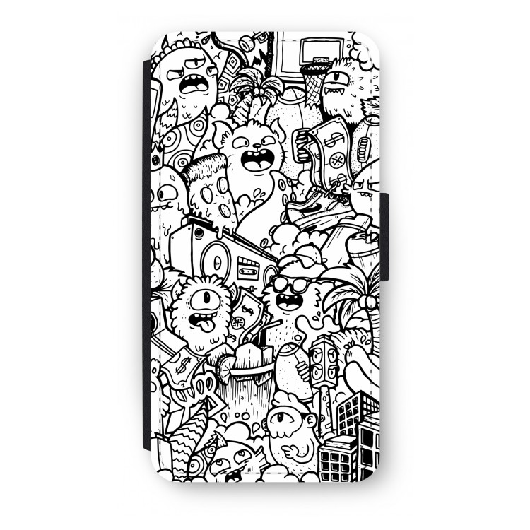 Vexx City #2: iPhone 8 Plus Flip Hoesje