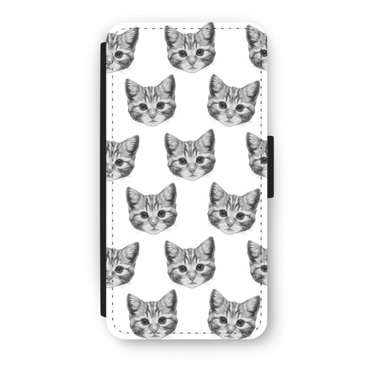 Kitten: iPhone 8 Plus Flip Hoesje