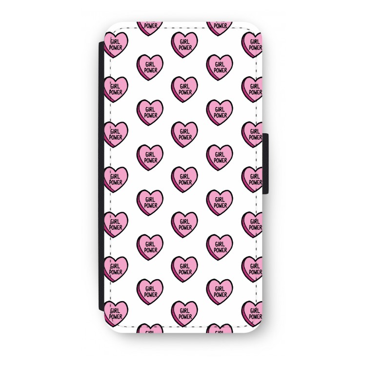 GIRL POWER: iPhone 8 Plus Flip Hoesje