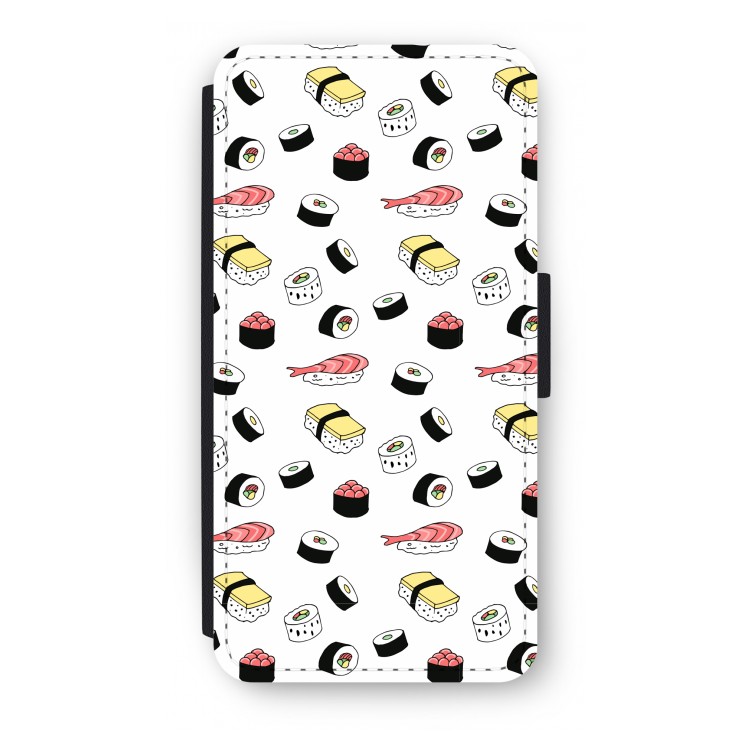 Sushi time: iPhone 8 Plus Flip Hoesje