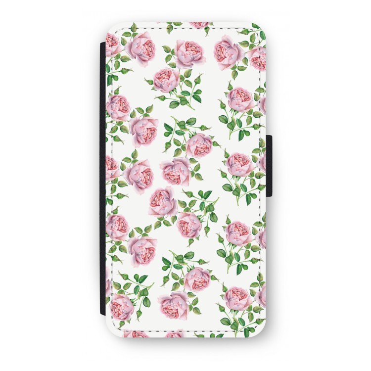 Kleine roosjes: iPhone 8 Plus Flip Hoesje