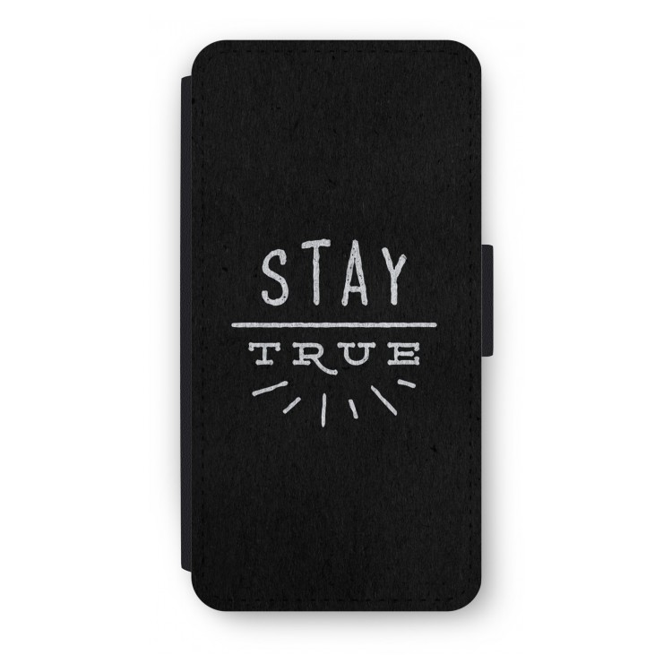 Stay true: iPhone 8 Plus Flip Hoesje