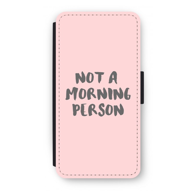 Morning person: iPhone 8 Plus Flip Hoesje