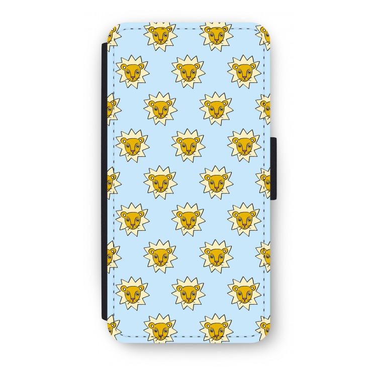 Leeuwenkoppen: iPhone 8 Plus Flip Hoesje