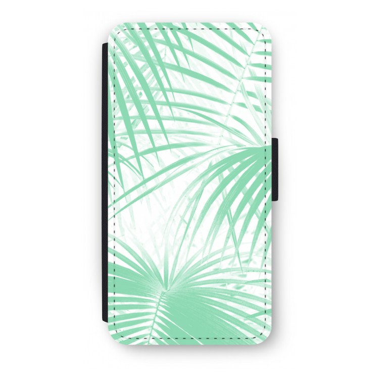 Palmbladeren: iPhone 8 Plus Flip Hoesje