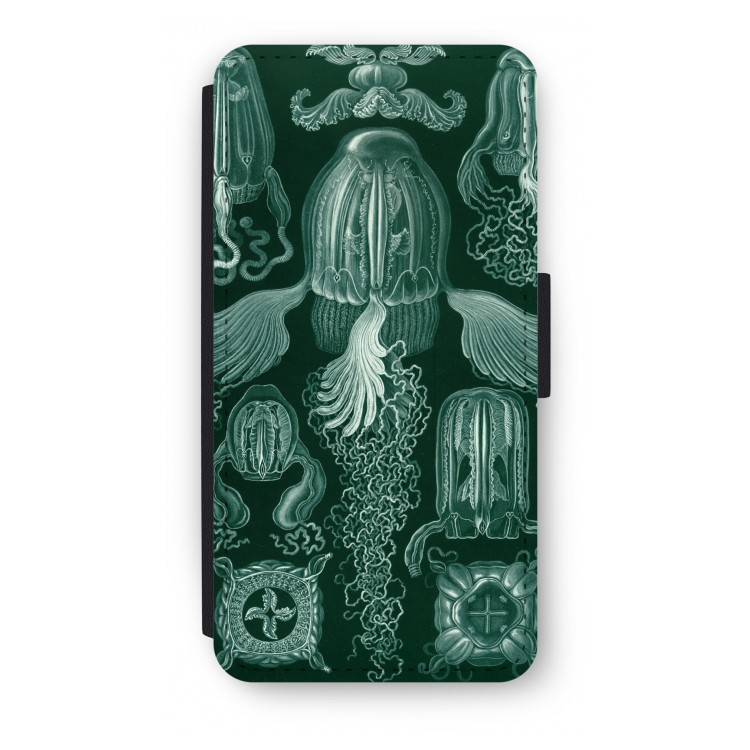 Haeckel Cubomedusae: iPhone 8 Plus Flip Hoesje
