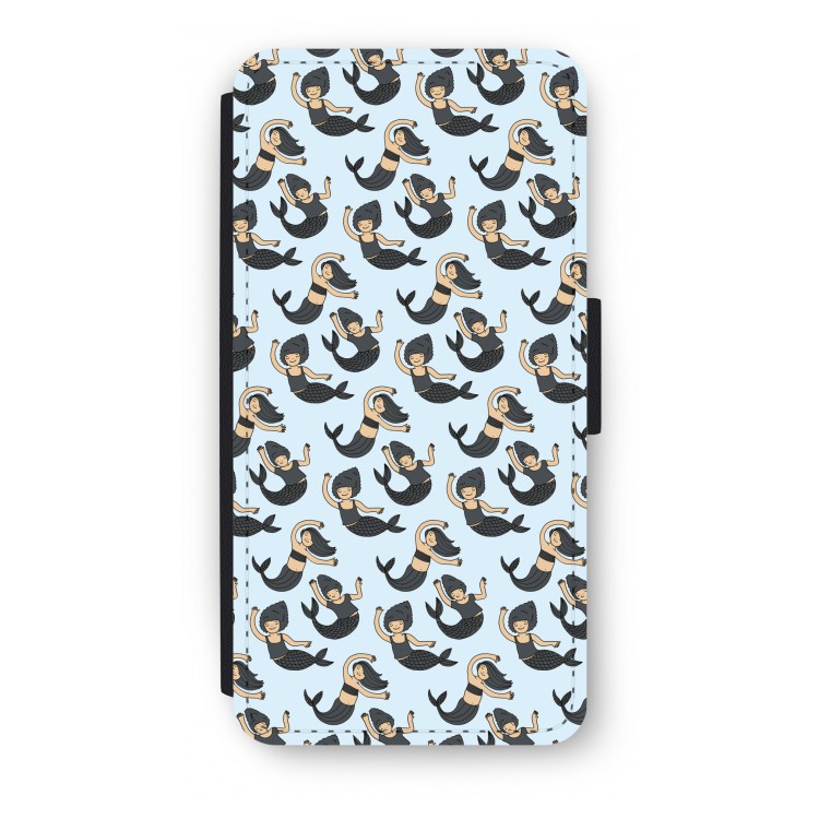 Zeemeermin: iPhone 8 Plus Flip Hoesje