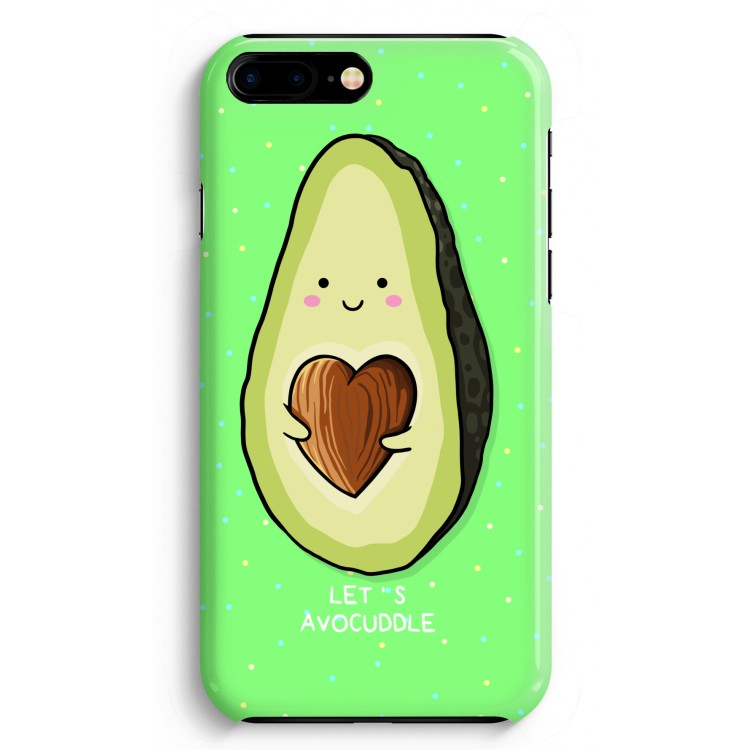 Avocuddle: iPhone 8 Plus Volledig Geprint Hoesje