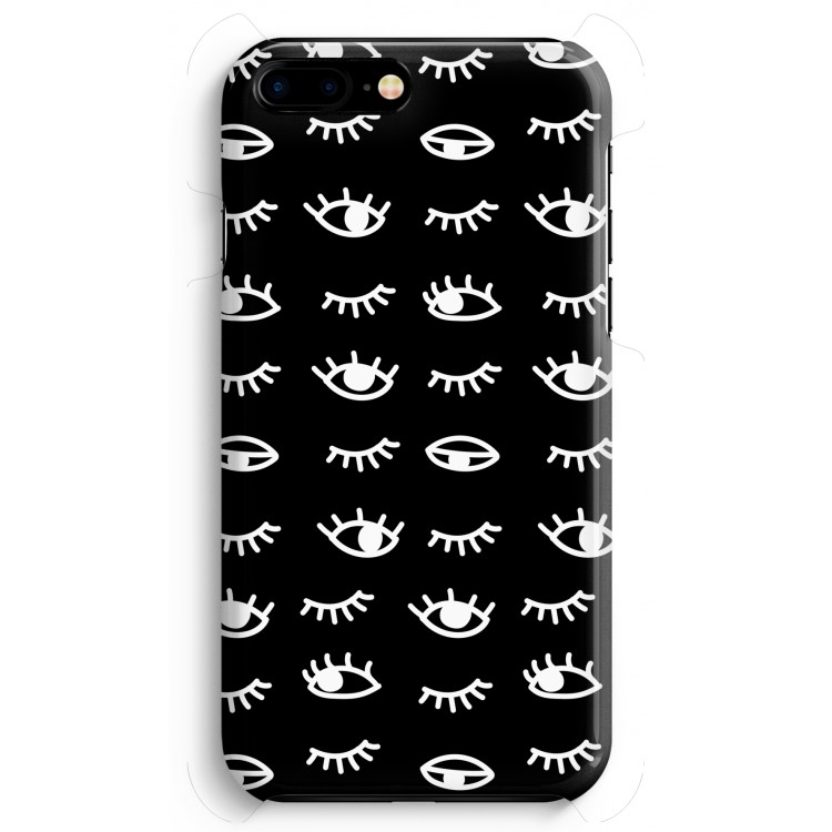 Eye pattern #3: iPhone 8 Plus Volledig Geprint Hoesje