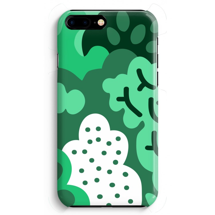 Bushes: iPhone 8 Plus Volledig Geprint Hoesje