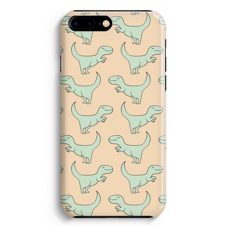 Dinos: iPhone 8 Plus Volledig Geprint Hoesje