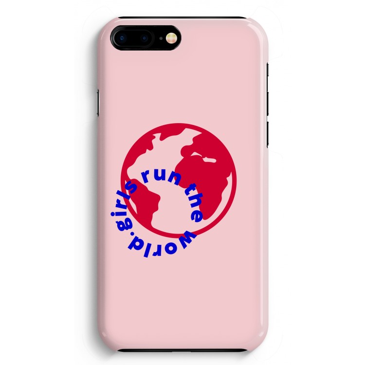 Run The World: iPhone 8 Plus Volledig Geprint Hoesje