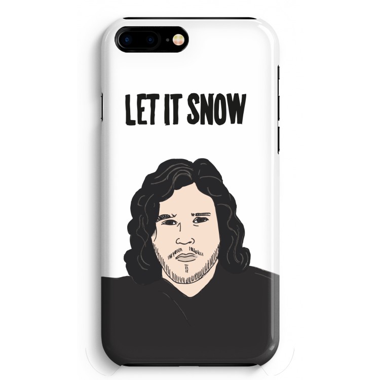 Let It Snow: iPhone 8 Plus Volledig Geprint Hoesje