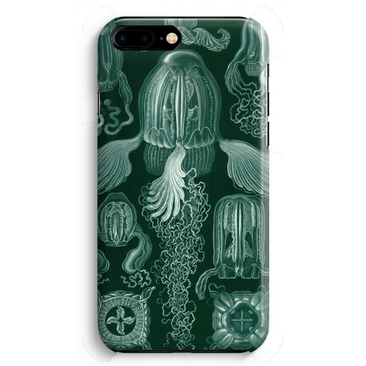 Haeckel Cubomedusae: iPhone 8 Plus Volledig Geprint Hoesje