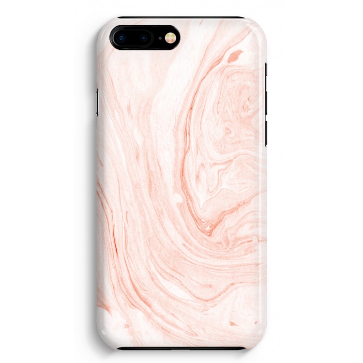 Peach bath: iPhone 8 Plus Volledig Geprint Hoesje