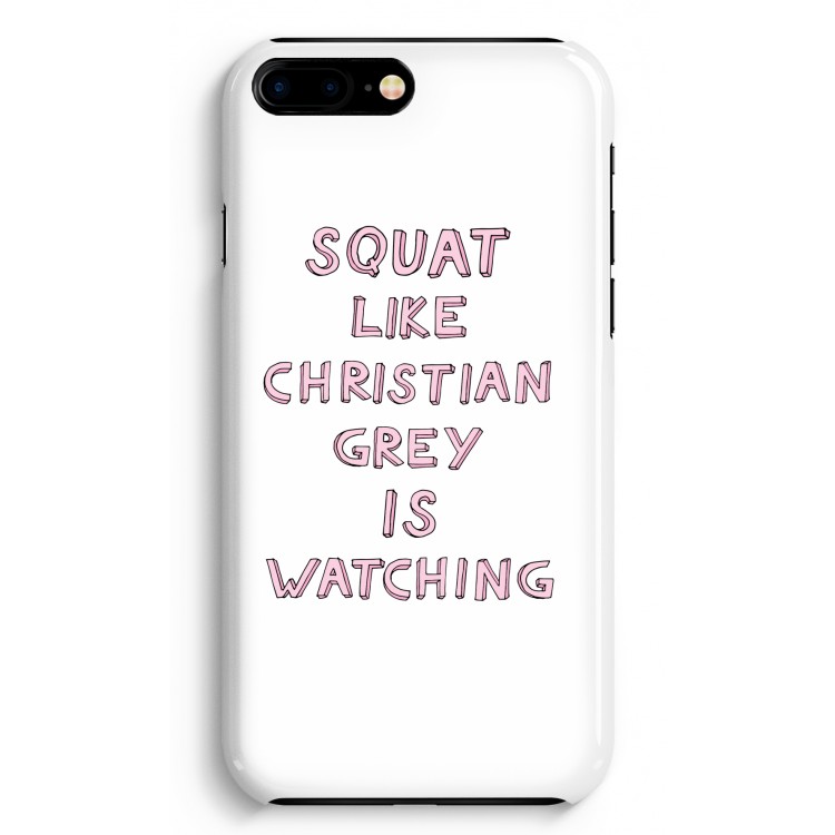 Christian Grey: iPhone 8 Plus Volledig Geprint Hoesje