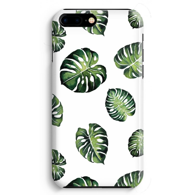 Tropische bladeren: iPhone 8 Plus Volledig Geprint Hoesje