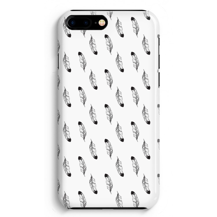 Pluimen: iPhone 8 Plus Volledig Geprint Hoesje