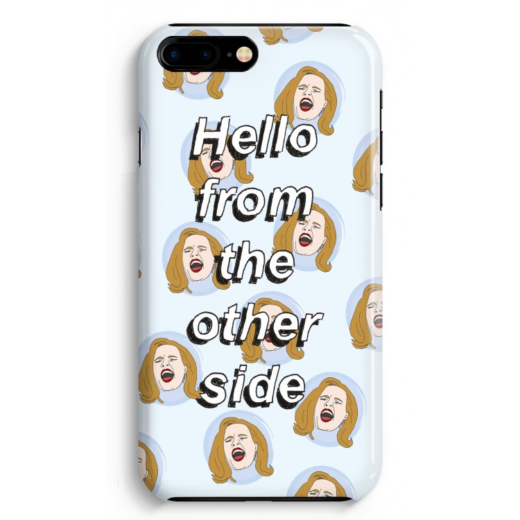 Hello: iPhone 8 Plus Volledig Geprint Hoesje