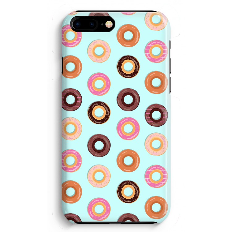 Donuts: iPhone 8 Plus Volledig Geprint Hoesje