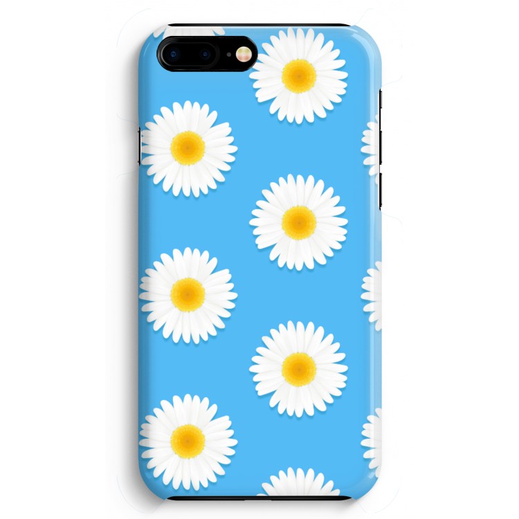 Margrietjes: iPhone 8 Plus Volledig Geprint Hoesje