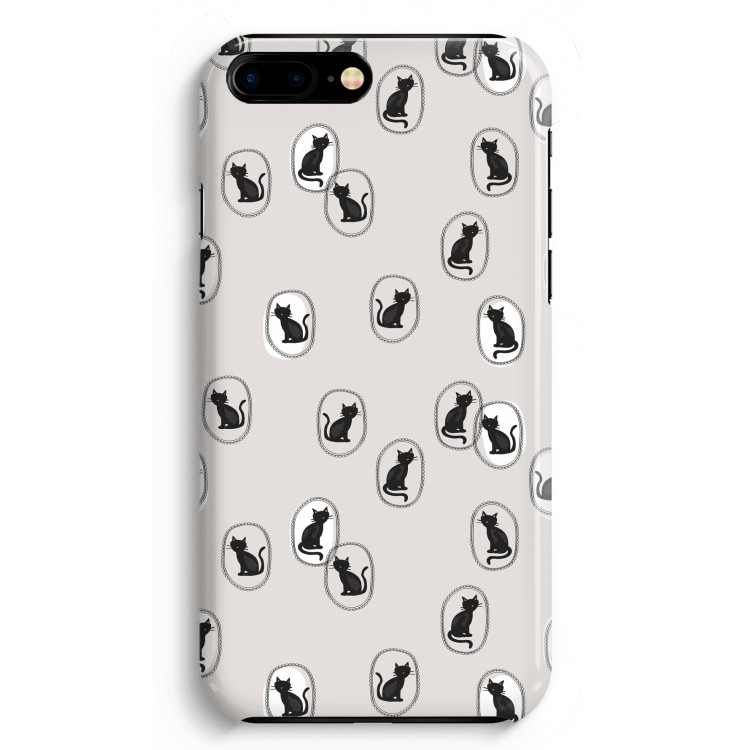 Miauw: iPhone 8 Plus Volledig Geprint Hoesje
