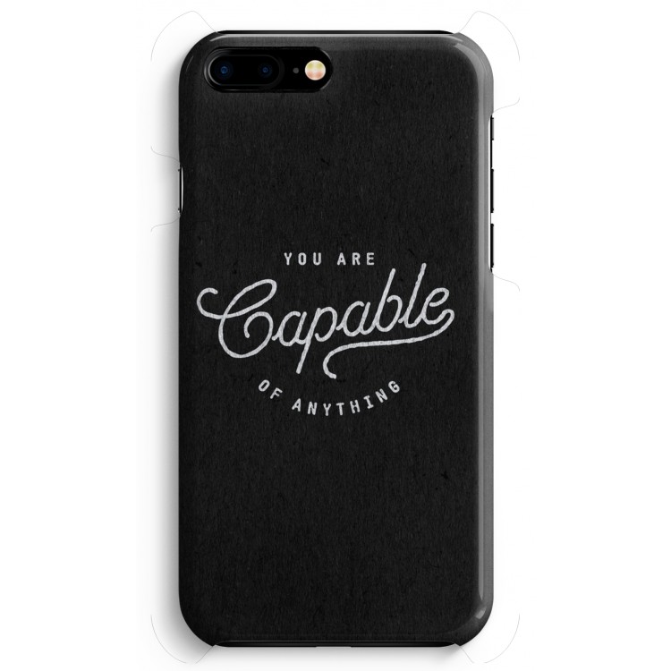 Capable: iPhone 8 Plus Volledig Geprint Hoesje