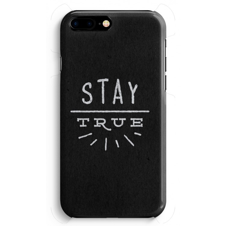 Stay true: iPhone 8 Plus Volledig Geprint Hoesje