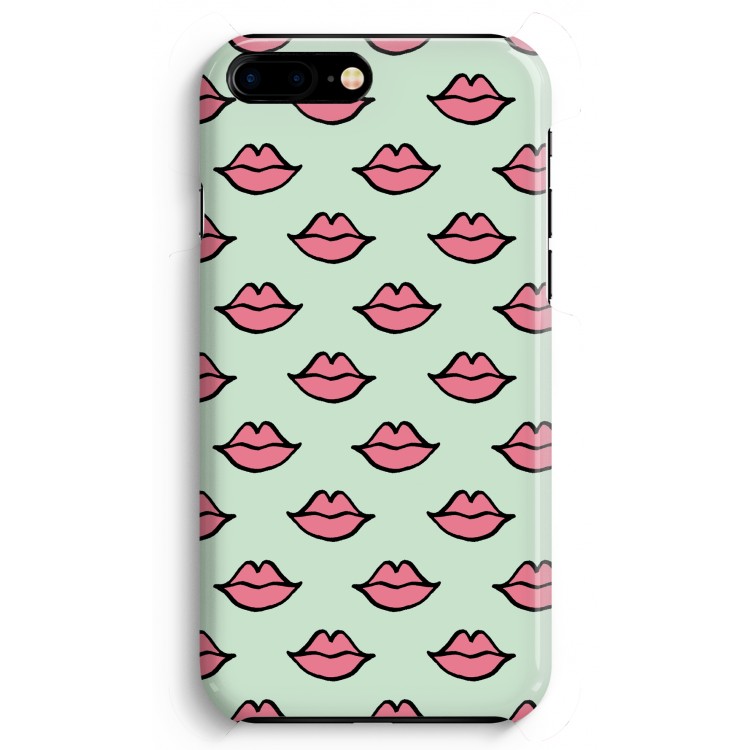 Lipjes: iPhone 8 Plus Volledig Geprint Hoesje