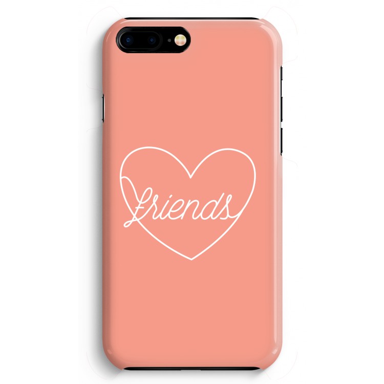 Friends heart: iPhone 8 Plus Volledig Geprint Hoesje