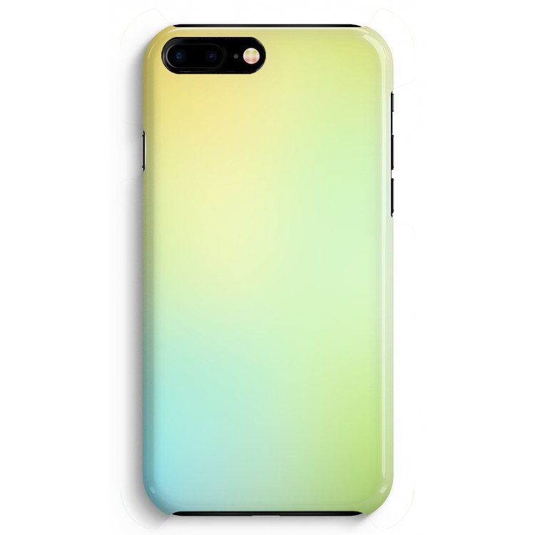 Minty mist pastel: iPhone 8 Plus Volledig Geprint Hoesje