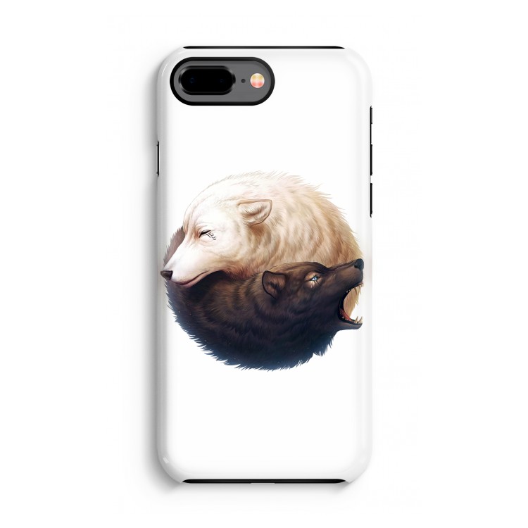 Yin Yang Wolves: iPhone 8 Plus Tough Case