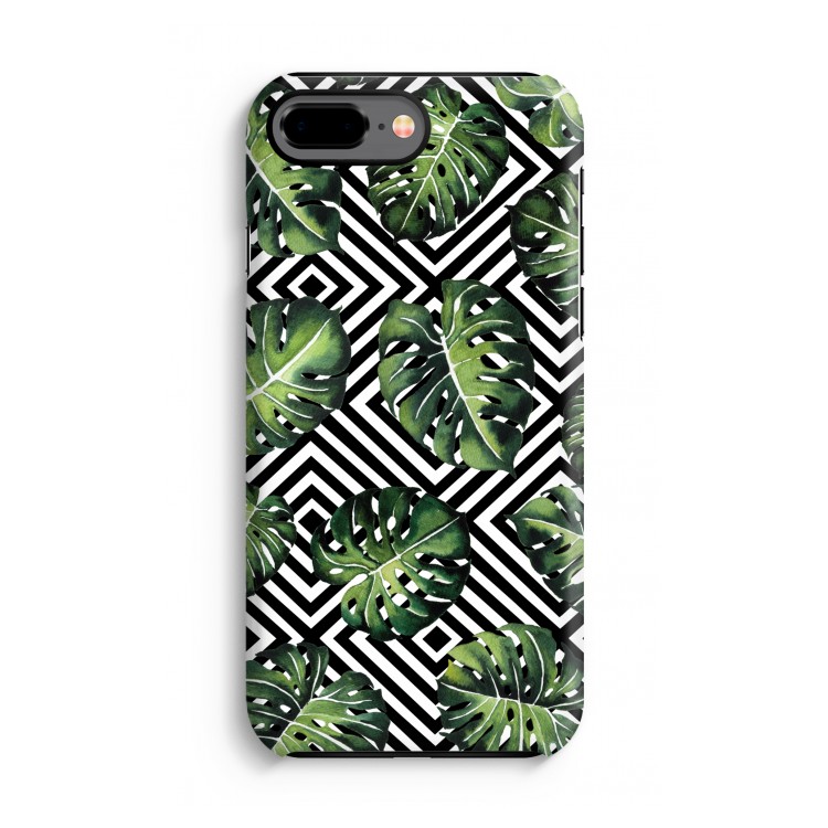 Geometrische jungle: iPhone 8 Plus Tough Case