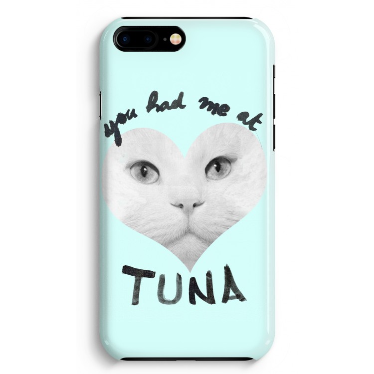 You had me at tuna: iPhone 8 Plus Volledig Geprint Hoesje