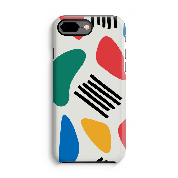 Illustratieve pop 1: iPhone 8 Plus Tough Case