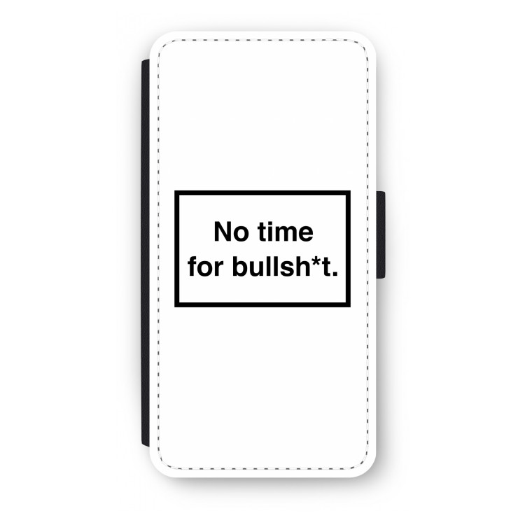 No time: iPhone 8 Plus Flip Hoesje