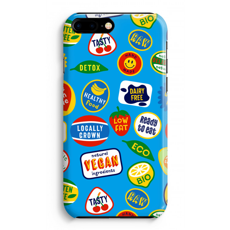 Fruitsticker: iPhone 8 Plus Volledig Geprint Hoesje