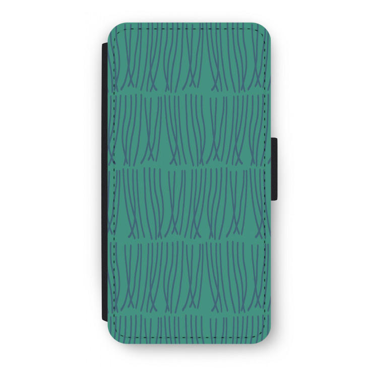 Swirls: iPhone 8 Plus Flip Hoesje