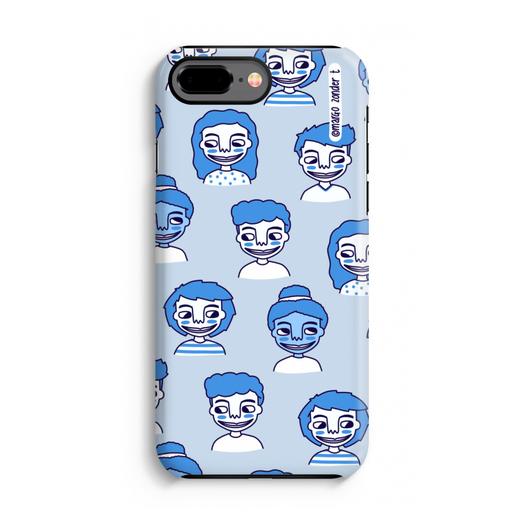 Gezichtjes: iPhone 8 Plus Tough Case
