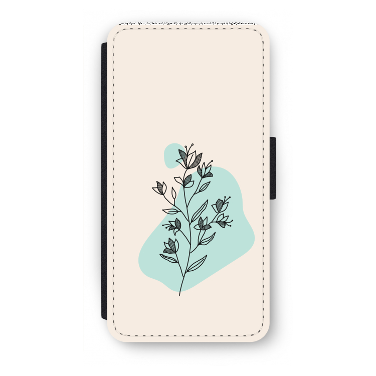 Violets are blue: iPhone 8 Plus Flip Hoesje