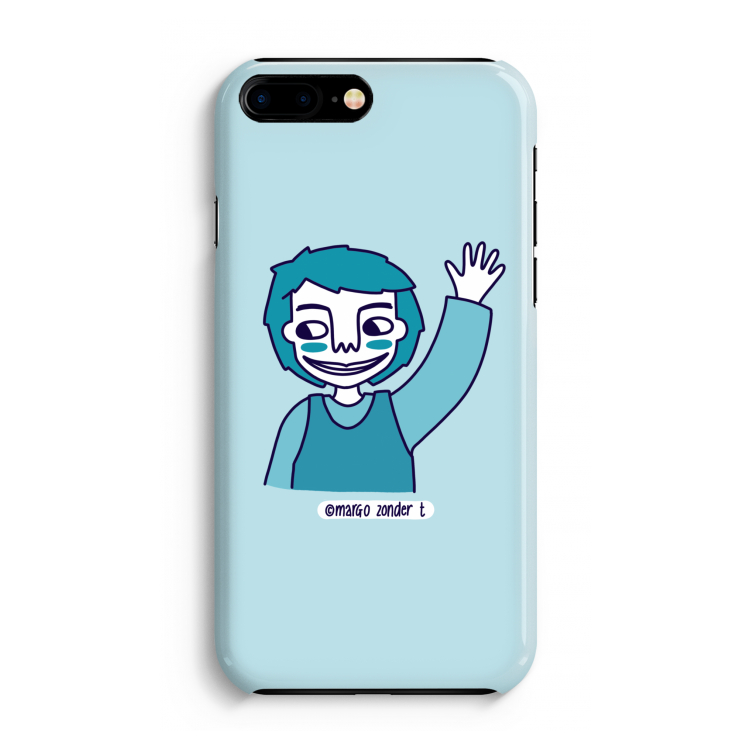 Zwaai: iPhone 8 Plus Volledig Geprint Hoesje