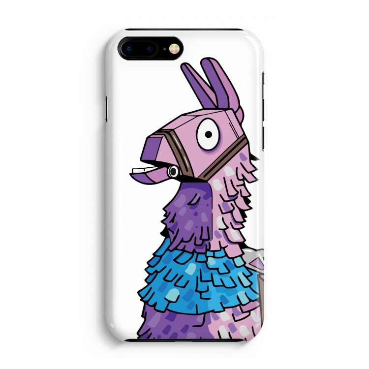 Lama: iPhone 8 Plus Volledig Geprint Hoesje