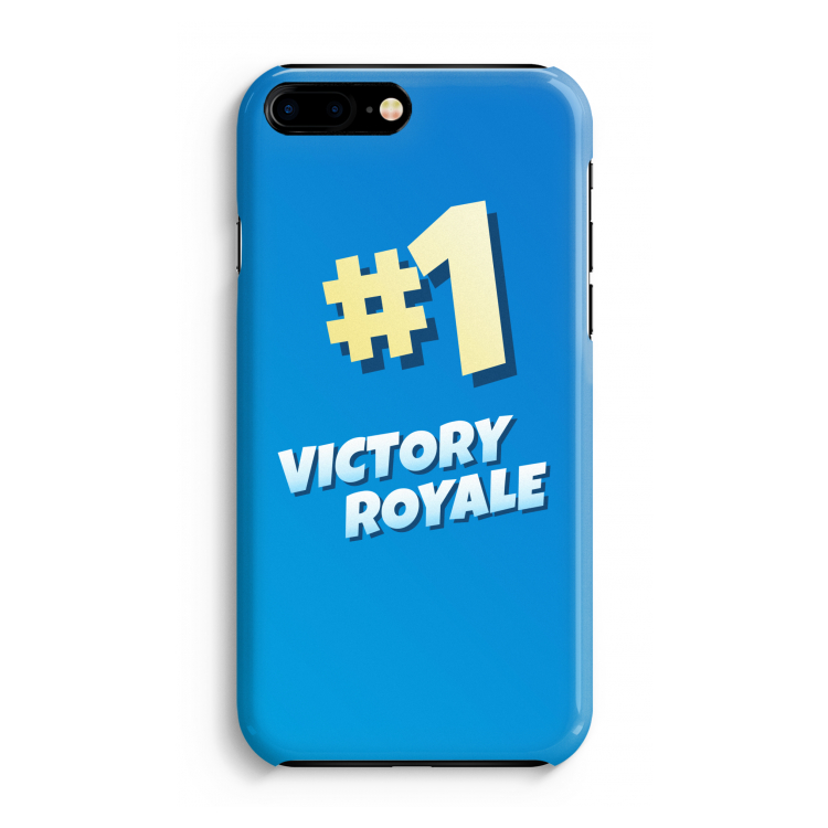 Victory Royale: iPhone 8 Plus Volledig Geprint Hoesje
