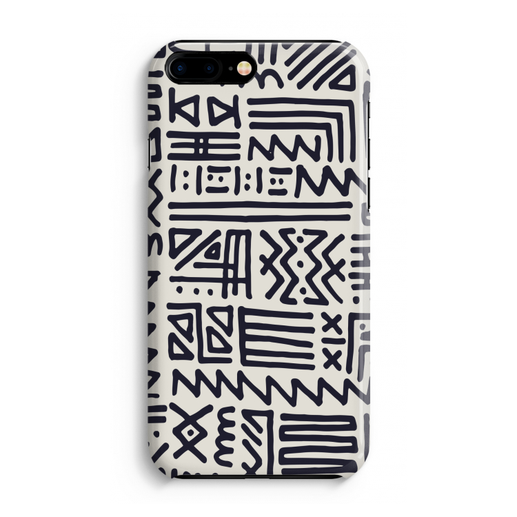 Marrakech print: iPhone 8 Plus Volledig Geprint Hoesje