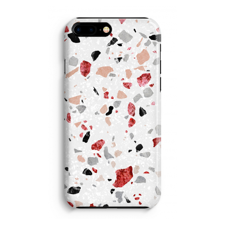 Terrazzo N°12: iPhone 8 Plus Volledig Geprint Hoesje